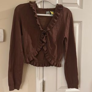 Excellent condition Anthropologie cardigan sweater wrap! 🤎